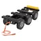 Vestil Black All Terrain Eight Wheel Dolly 1400 lb Capacity ALL-T-D8W-1400 - alternate 2